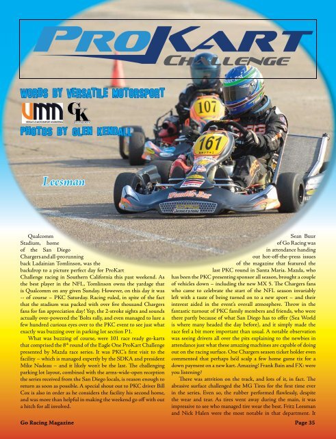 August - Go Racing Magazine