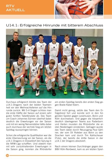 TSV Tröster Breitengüßbach - Dragons Rhöndorf