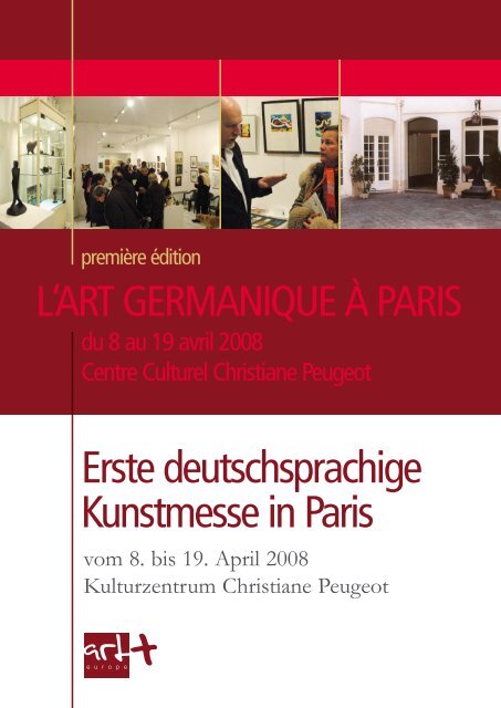 Erste deutschsprachige Kunstmesse in Paris - Robert Süess