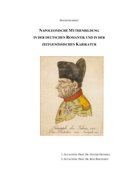 Napoleonische Mythenbildung In Der Deutschen Romantik Und In Der