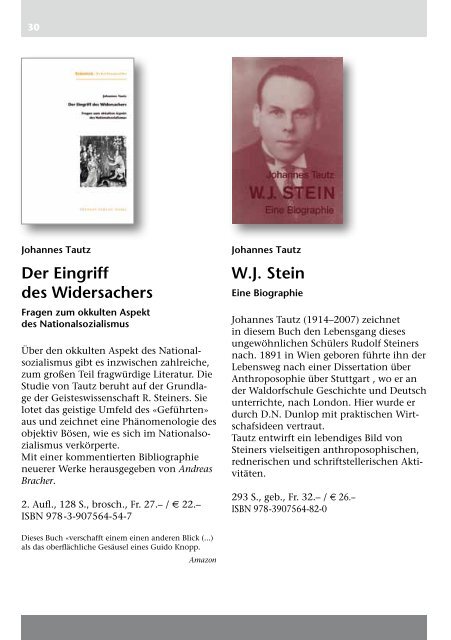 Rudolf Steiners - Perseus Verlag