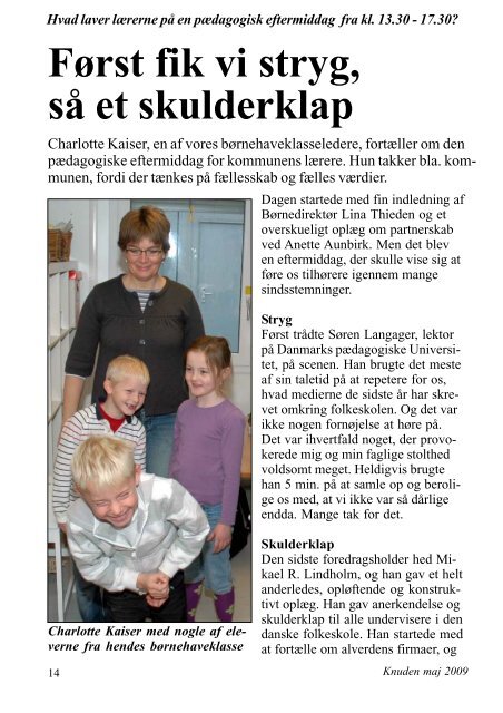 Knuden maj 2009 - Fredensborg Skole