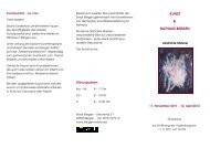 Flyer Kunstausstellung - CelleHeute