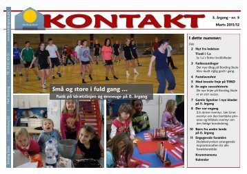 Små og store i fuld gang … - Bording Skole