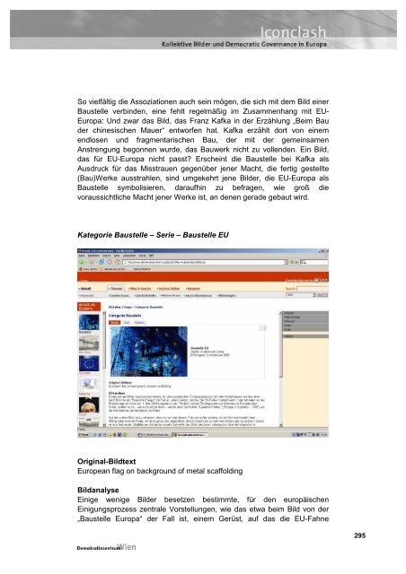 ICONCLASH. Kollektive Bilder und Democratic Governance in Europa