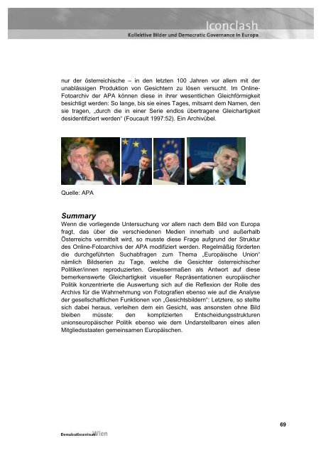 ICONCLASH. Kollektive Bilder und Democratic Governance in Europa