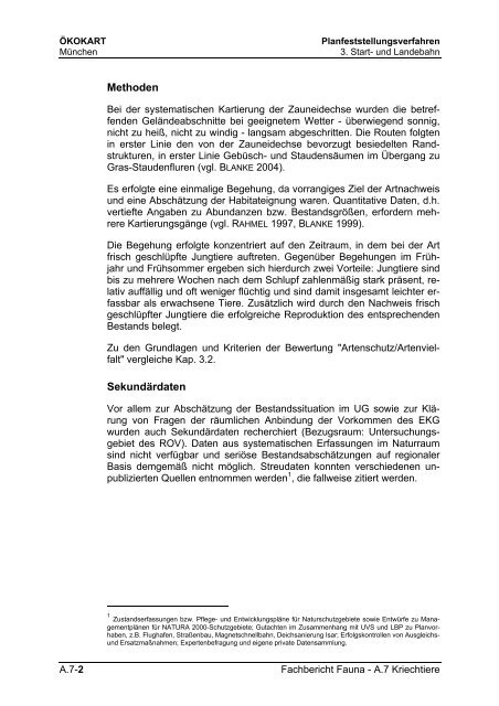 A Anhang A.1 Fledermäuse - Deutscher Fluglärmdienst eV