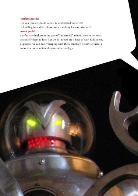 Robots dream of donuts. - Castlemagazine