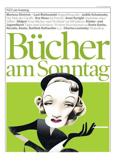 Marlene Dietrich - Leni Riefenstahl Doppelbiografie - Neue Zürcher ...
