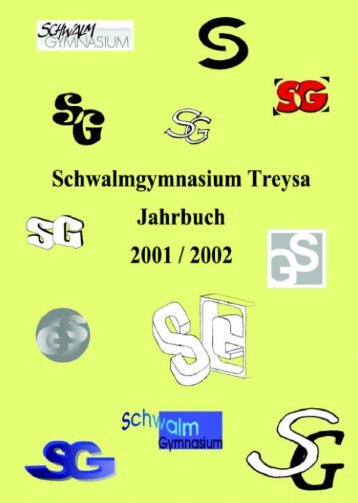 Jahrbuch 2001/2002 - Schwalmschule Treysa