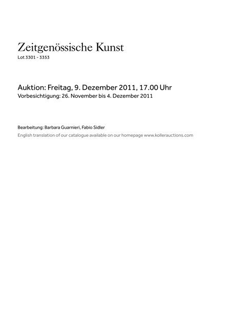 Pdf Katalog Koller Auktionen