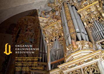 Die David-Beck-Orgel, Gröningen, und die Compenius - France Orgue