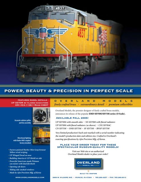 O Scale Trains Magazine Online