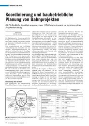 EI - Der Eisenbahningenieur, Juli 2010 - Mailänder Ingenieur ...