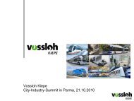 Vossloh Kiepe City-Industry-Summit in Parma ... - trolley-project.eu