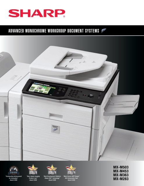 sharp printers official website