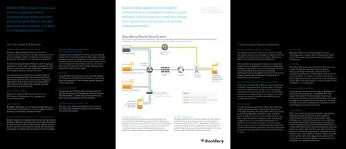 BlackBerry Mobile Voice System