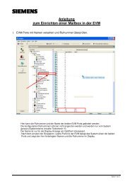 Konfigurationsanleitung EVM Mailbox