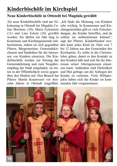 Gemeindeblatt Januar 2013.pub - Kirchspiel Magdala/Bucha