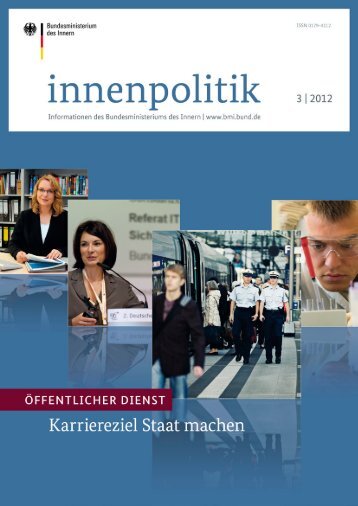 Magazin innenpolitik, Ausgabe 3/2012 - des Bundesministerium des ...