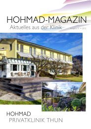 HOHMAD-MAGAZIN - Klinik Hohmad