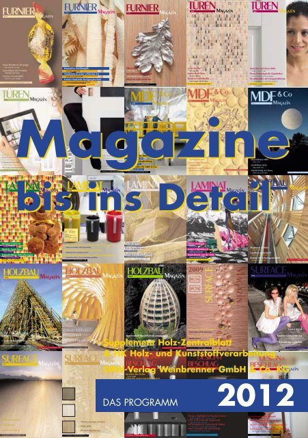 Magazine 2012 - Holz-Zentralblatt
