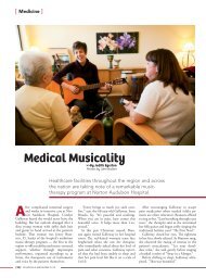Louisville Magazine Article: Norton Audubon Hospital Music Therapy