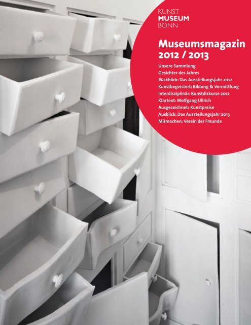 Museumsmagazin 2012 / 2013 - Kunstmuseum Bonn