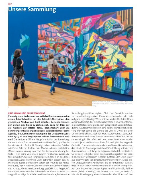 Museumsmagazin 2012 / 2013 - Kunstmuseum Bonn