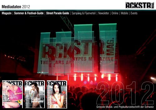 Formate und Tarife 2012 - RockStar Magazine