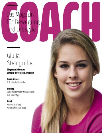 COACH Magazin No.5 (Giulia Steingruber) - update Fitness AG