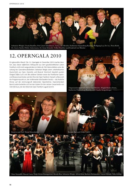 Opernmagazin Januar / Februar 2011 - Oper Frankfurt
