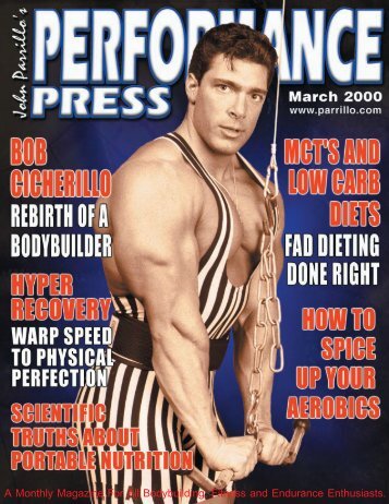 A Monthly Magazine For All Bodybuilding, Fitness And - Parrillo ...