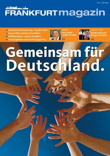 FRANKFURTmagazin - CDU-Kreisverband Frankfurt am Main