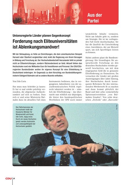 FRANKFURTmagazin - CDU-Kreisverband Frankfurt am Main