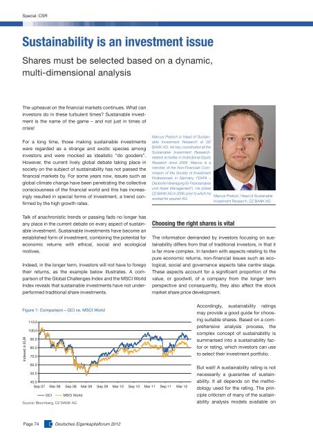 Conference Magazine - GoingPublic.de - Deutsches Eigenkapitalforum