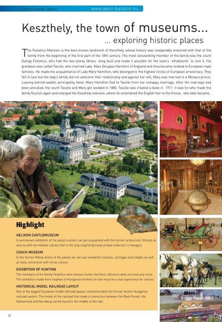 travel magazin - West-Balaton
