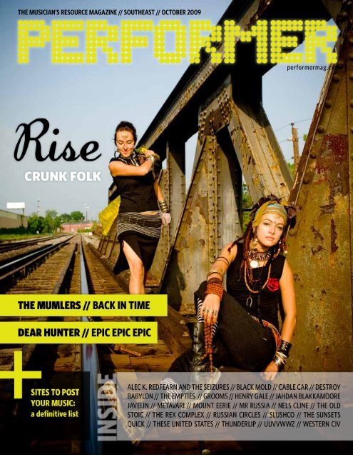 Performer Magazine - Rising Appalachia