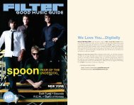 We Love You...Digitally - FILTER Magazine