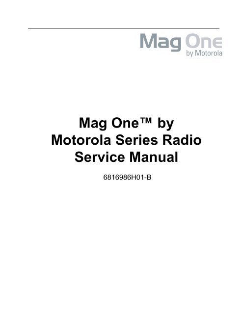 motorola mag one cps motorola mag one cps