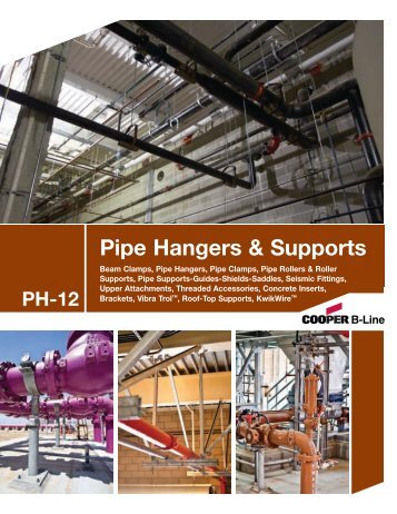 Cooper B-Line - Pipe Hangers & Mechanical Supports ... - selma