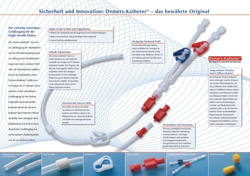 Demers-Katheter - Vascular Access by Bionic