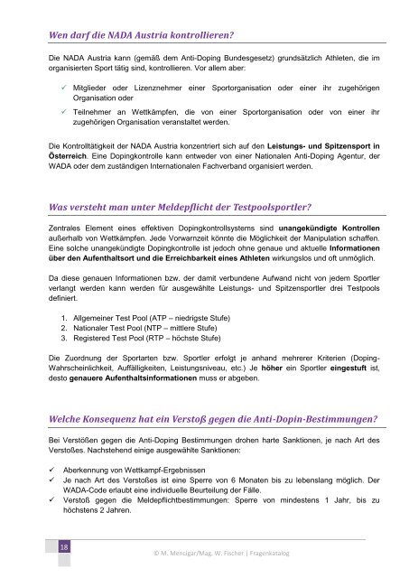 Fragenkatalog für Schulen - Modul I - boarderchallenge.at