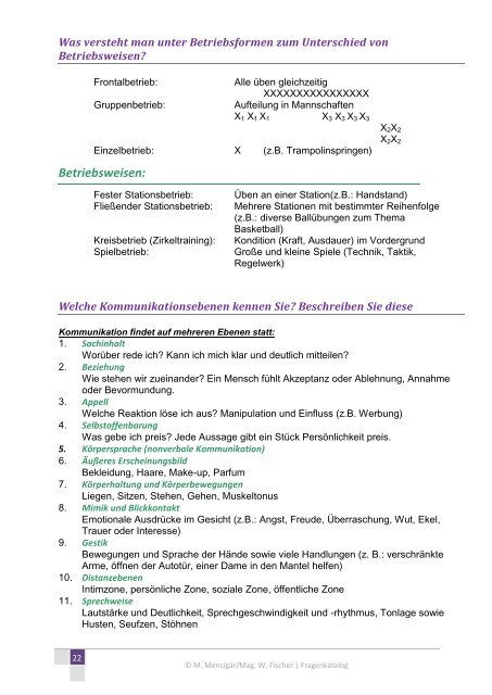 Fragenkatalog für Schulen - Modul I - boarderchallenge.at