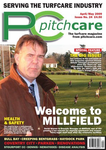 Welcome to MILLFIELD - Pitchcare