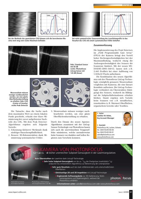 3D-Technologien auf dem Vormarsch ... - GIT Verlag