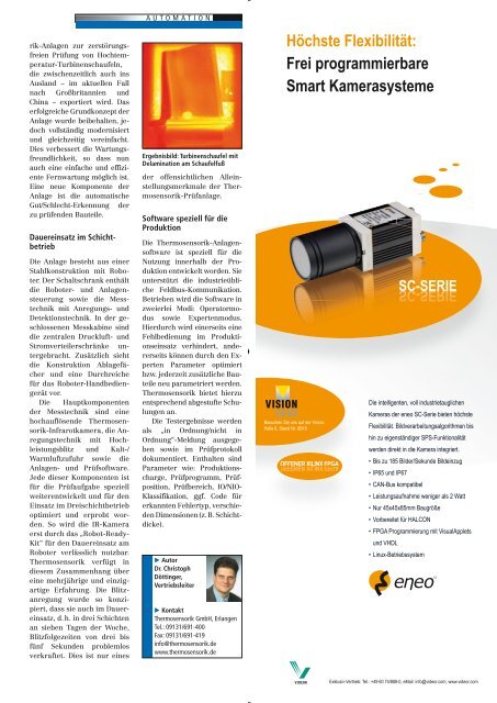 3D-Technologien auf dem Vormarsch ... - GIT Verlag
