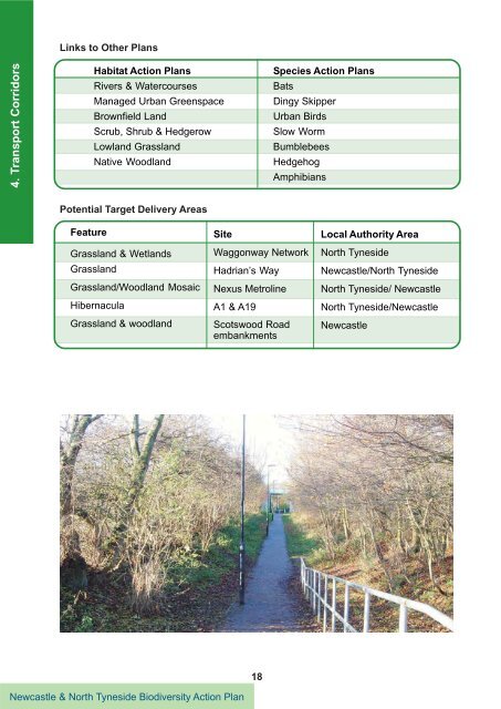 III. Species Action Plans - Newcastle City Council