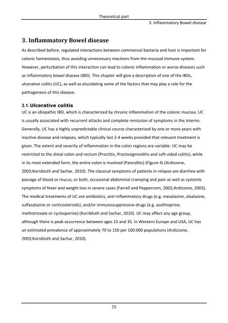 Role of Intestinal Microbiota in Ulcerative Colitis