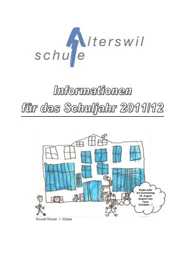 Schulinformation - Gemeinde Alterswil
